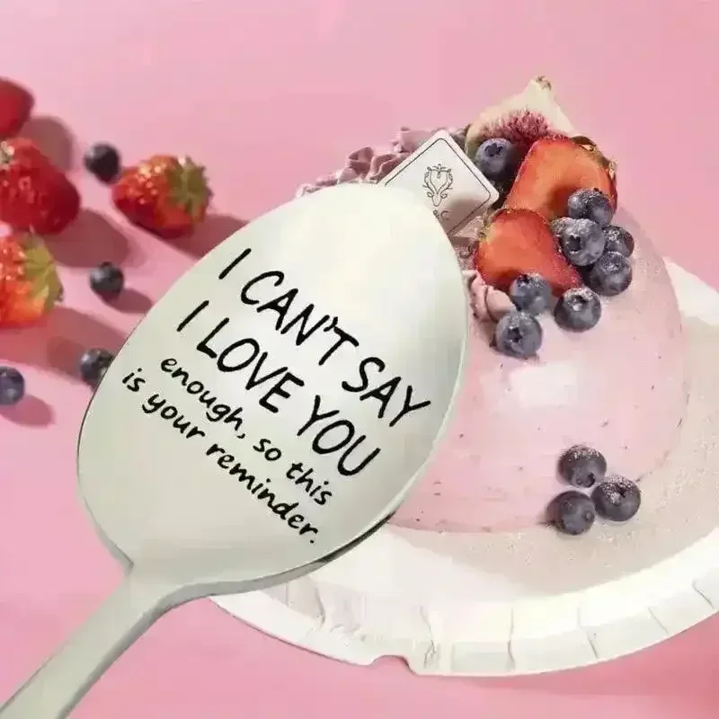 Lovey Dovey Stainless Spoons - Image 3