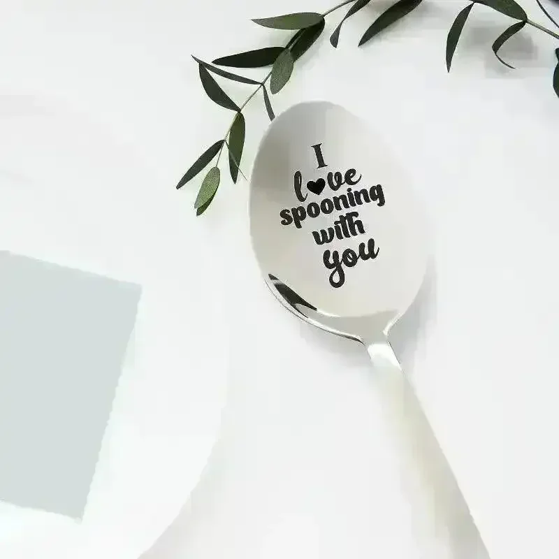 Lovey Dovey Stainless Spoons - Image 6