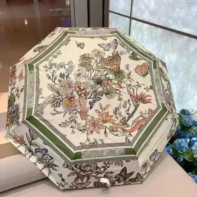 Luxe Premium Floral Fashion Umbrella - Image 3