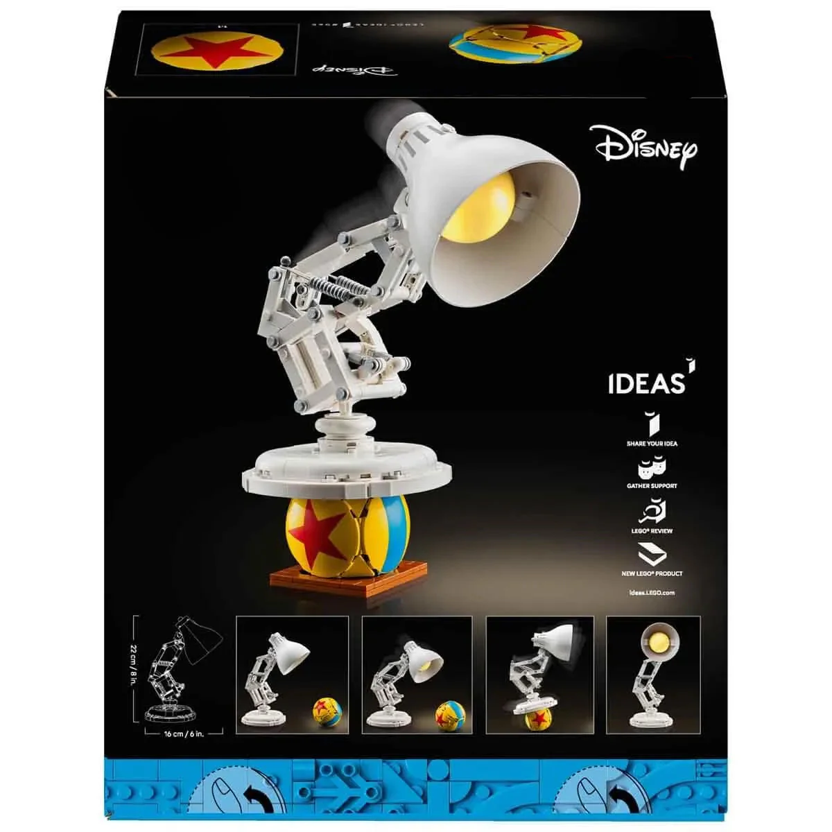 Luxo Jr. Building Blocks (613 Pcs) - Image 3