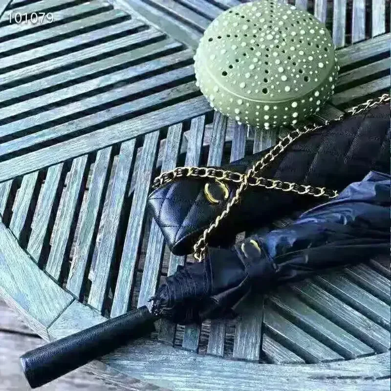 Luxury Epitome Black Designer Umbrella - Image 12