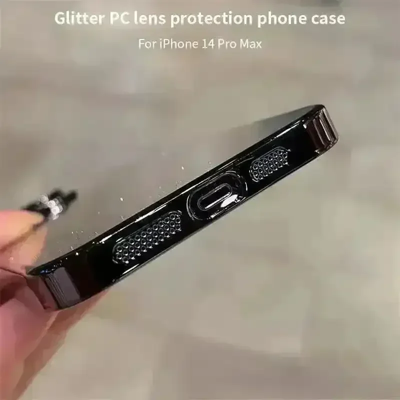 Luxury Glitter Transparent Case (For iPhones) - Image 2