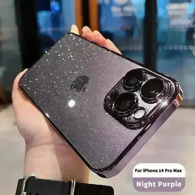 Luxury Glitter Transparent Case (For iPhones) - Image 7