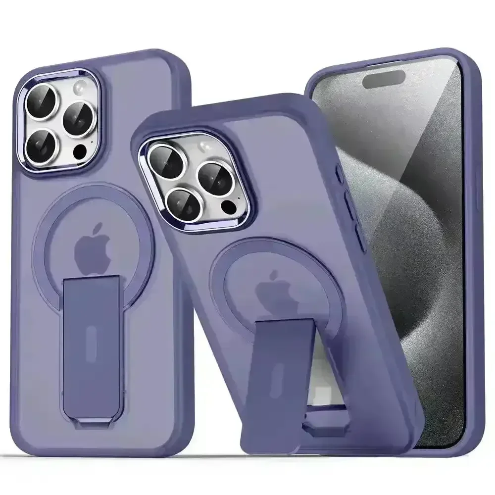 Luxury Magsafe Folding Stand Phone Case (For iPhones) - Image 8