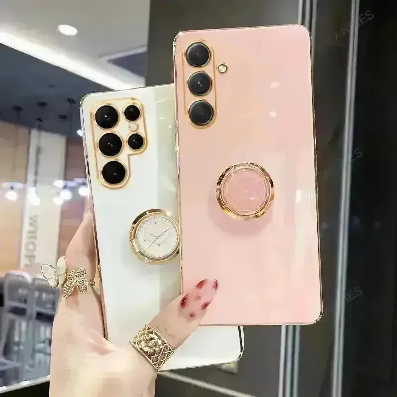 Luxury Plating Ring Case (For Samsung) - Image 3