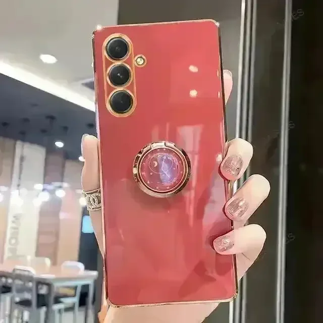 Luxury Plating Ring Case (For Samsung) - Image 7