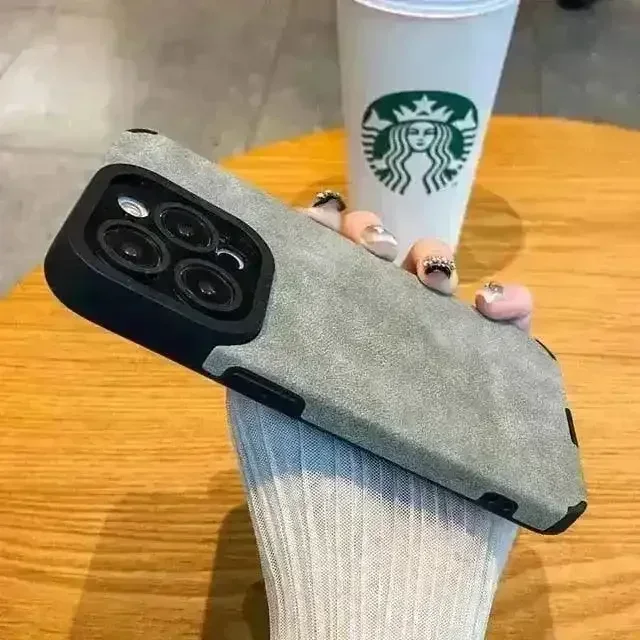 Luxury Soft Fur Leather Case (For iPhone) - Image 13
