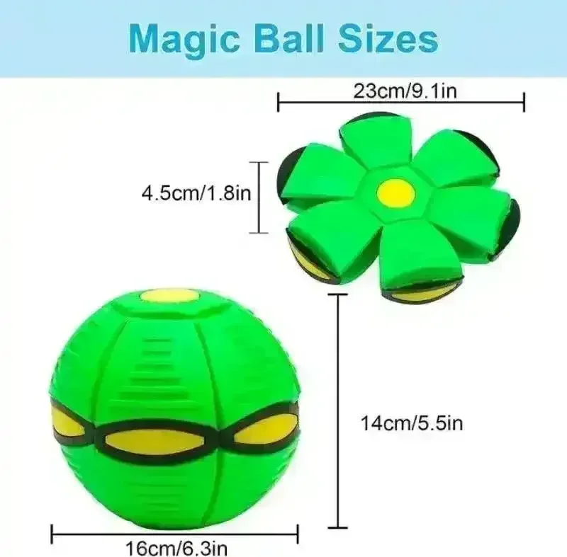 Magic Flying UFO Flat Throw Disc Ball - Image 4