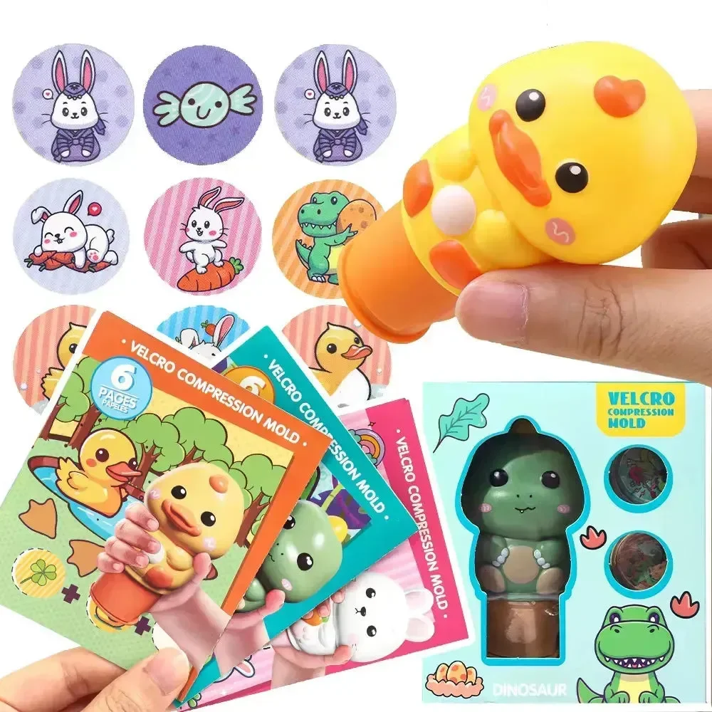 Magic Velcro Cartoon Stamp Set - Image 12