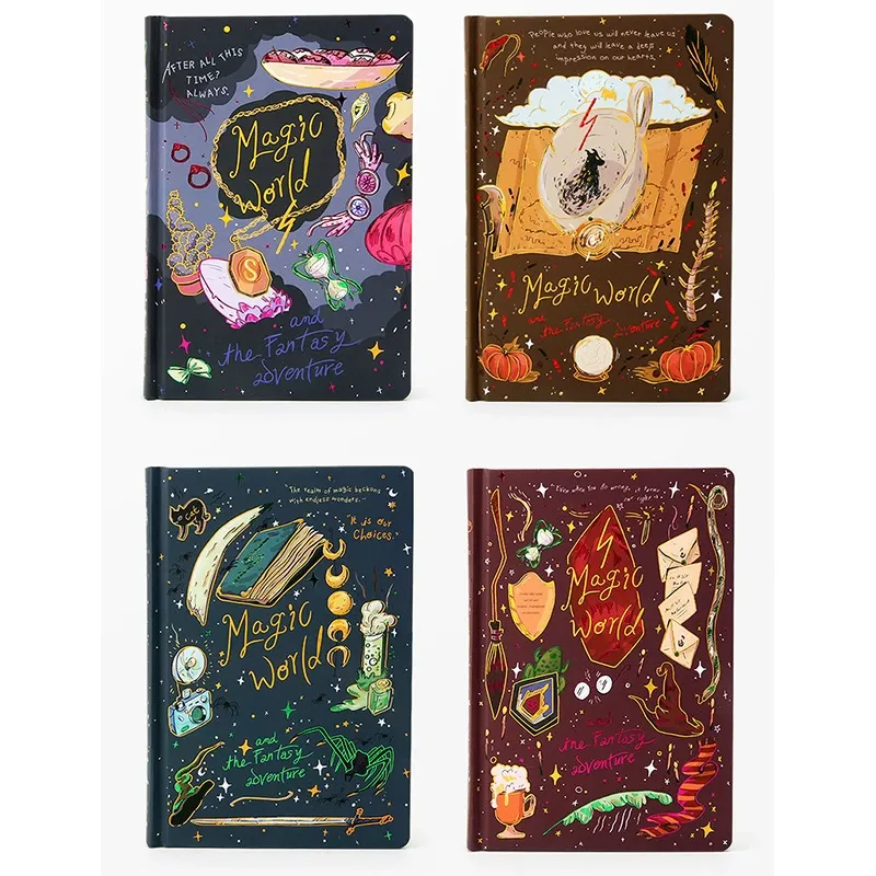 Magic World Illustrated A5 Notebook - Image 2