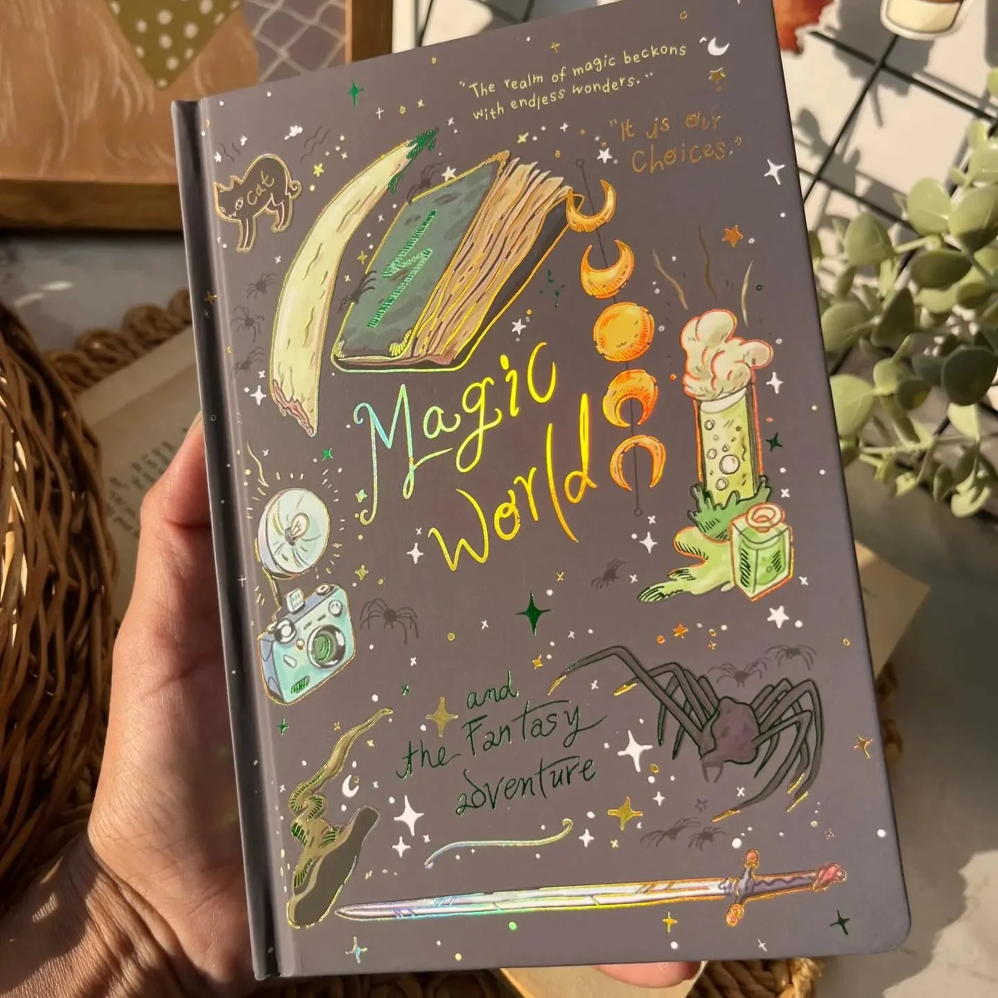 Magic World Illustrated A5 Notebook - Image 7