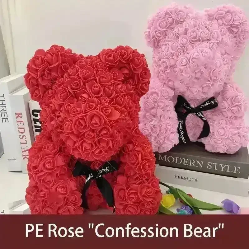 Magical Rose Teddy Bear - Image 4