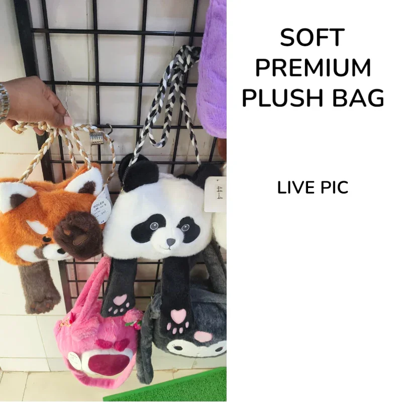Magnetic Peek-A-Boo Panda Bag - Image 7