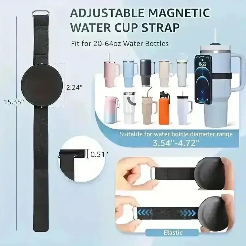 Magnetic Phone Strap for Tumblers & Bottles - Image 4