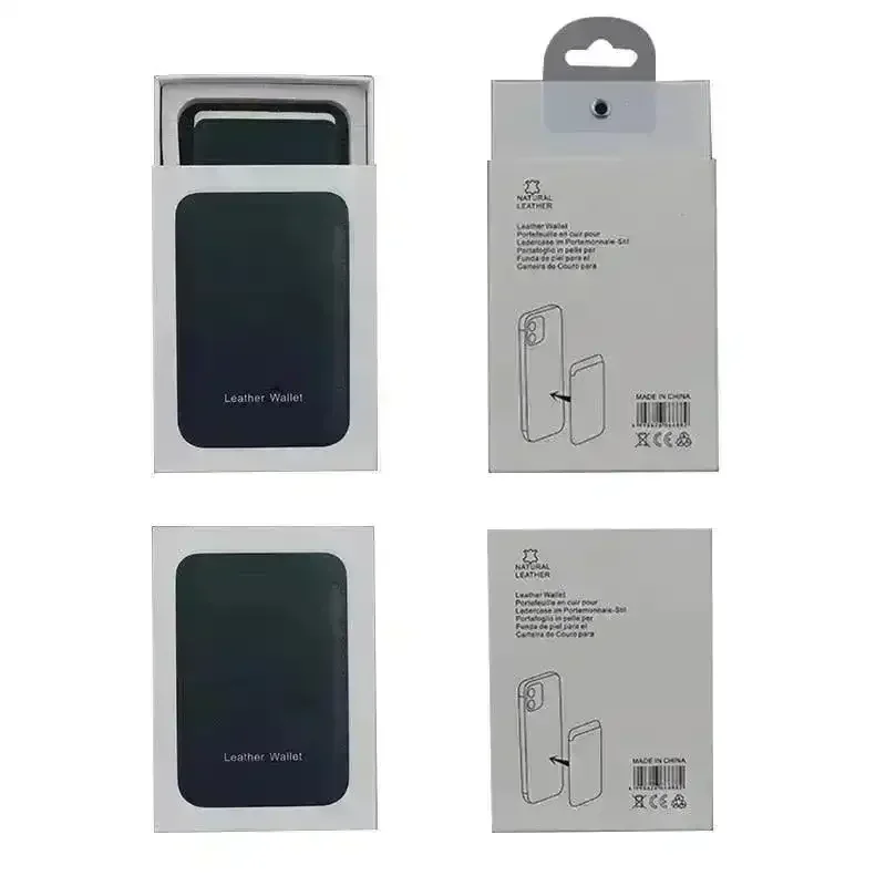 MagSafe Leather Card Magnetic Wallet Case - Image 17