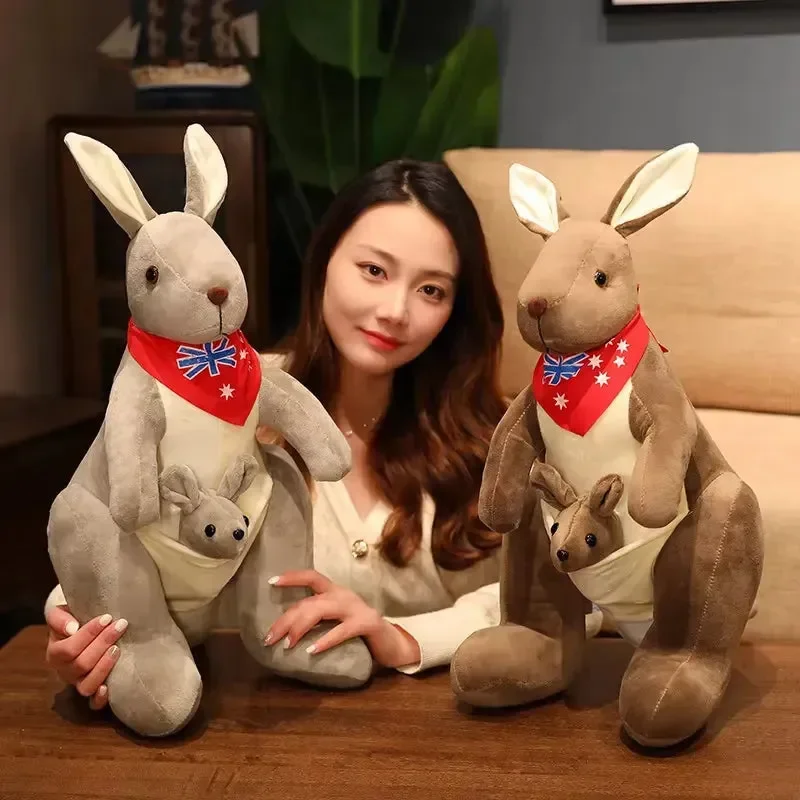 Mama Kangaroo Plush Toy (45 cm) - Image 6