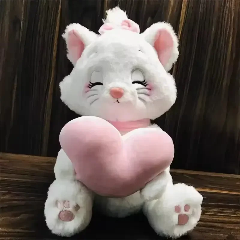 Marie Cat Heart Plush Doll (35 cm) - Image 6