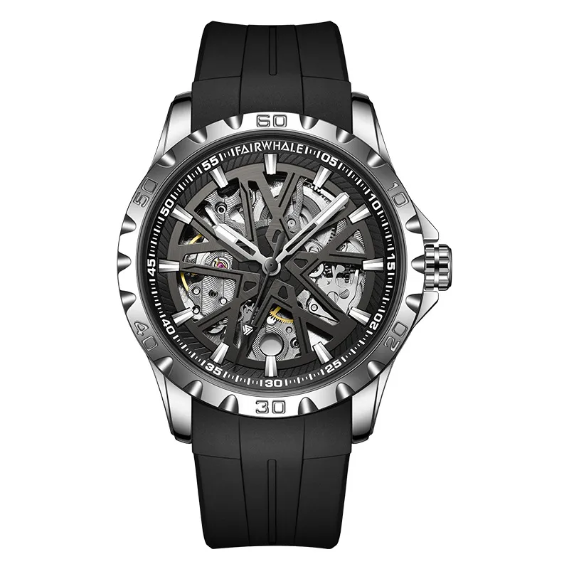 Mark Fairwhale FW-6580-R1 Skeleton Watch - Image 7