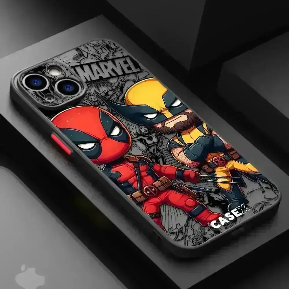 MRVL Deadpool & Wolverine Matte Phone Case (For Samsung) - Image 10