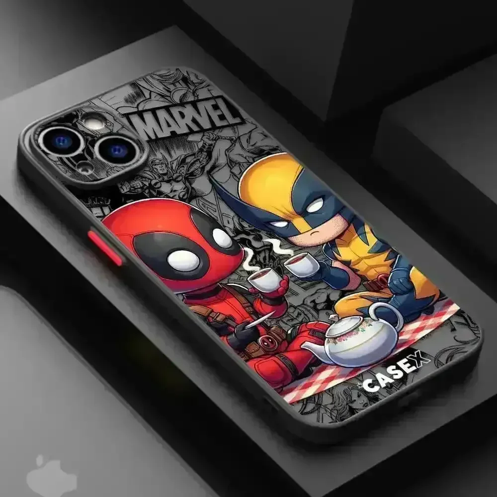 MRVL Deadpool & Wolverine Matte Phone Case (For Samsung) - Image 11