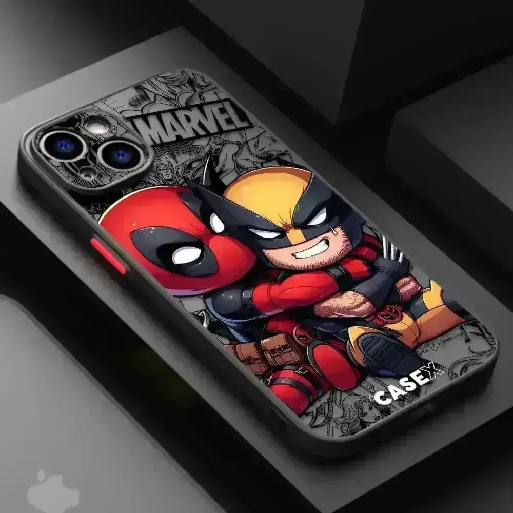 MRVL Deadpool & Wolverine Matte Phone Case (For Samsung) - Image 13