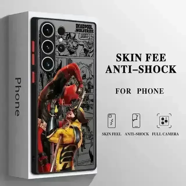 MRVL Deadpool & Wolverine Matte Phone Case (For Samsung) - Image 2