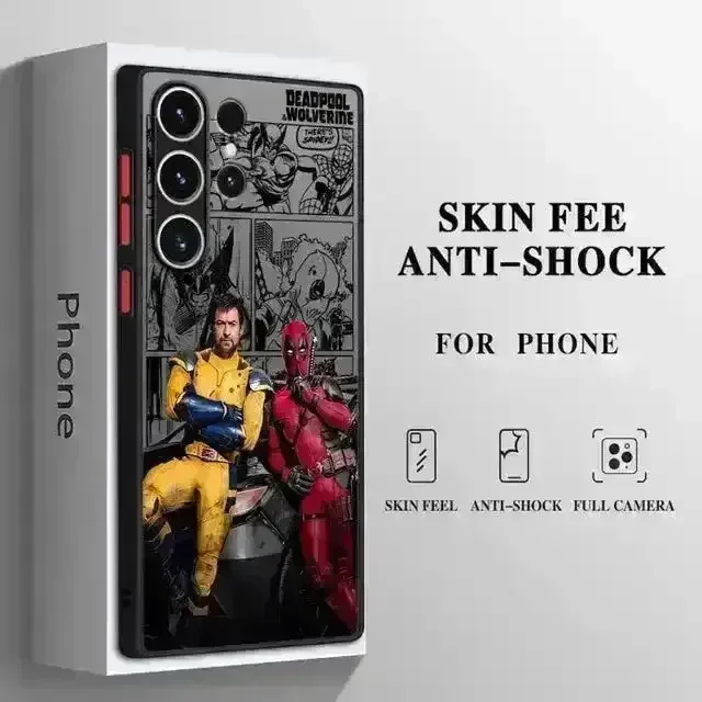 MRVL Deadpool & Wolverine Matte Phone Case (For Samsung) - Image 5