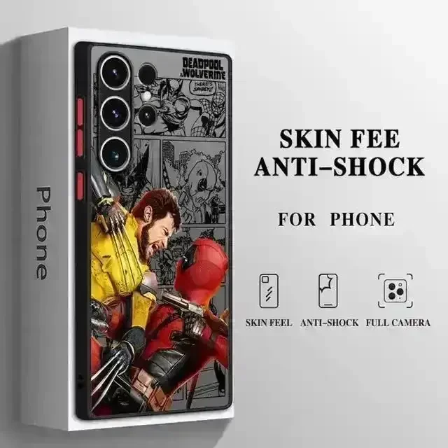 MRVL Deadpool & Wolverine Matte Phone Case (For Samsung) - Image 6