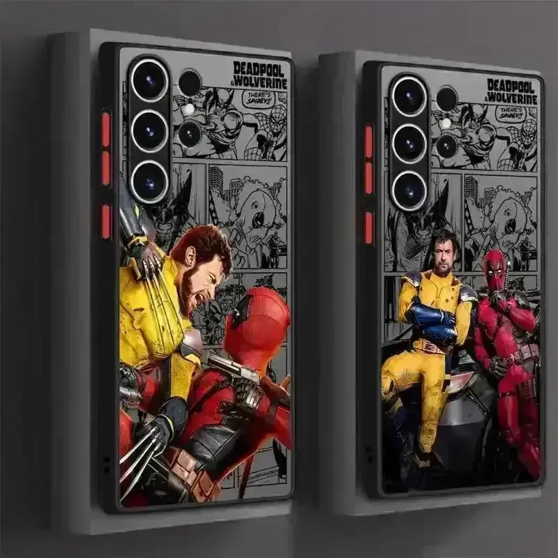 MRVL Deadpool & Wolverine Matte Phone Case (For Samsung) - Image 9