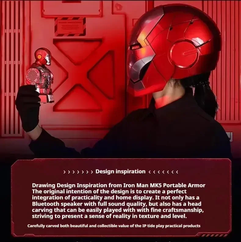 MRVL x Killerbody Iron Man Bust Bluetooth Speaker - Image 11