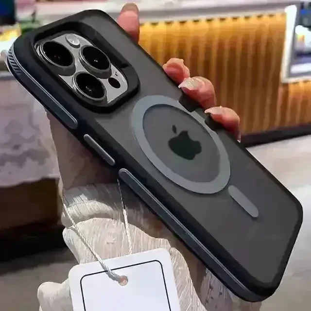 Matte Frosted Magnetic Case (For iPhones) - Image 5