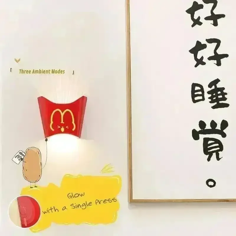 McDonalds Fries Wall Lamp - Image 4