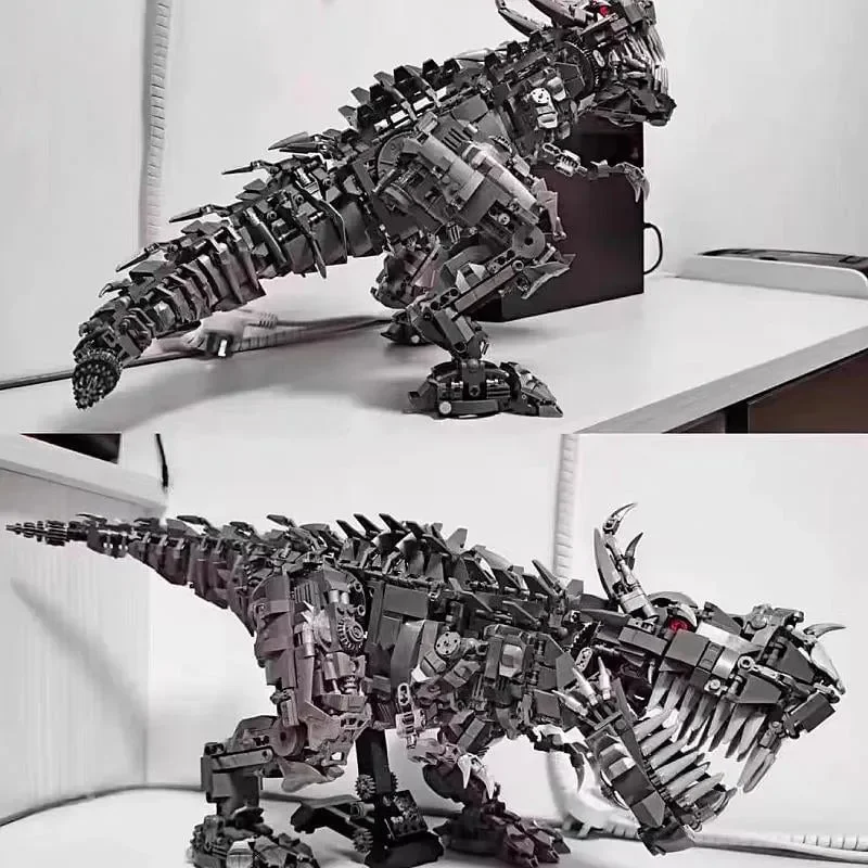 Mech Colossal Carnotaurus Dinosaur Building Set - Image 17
