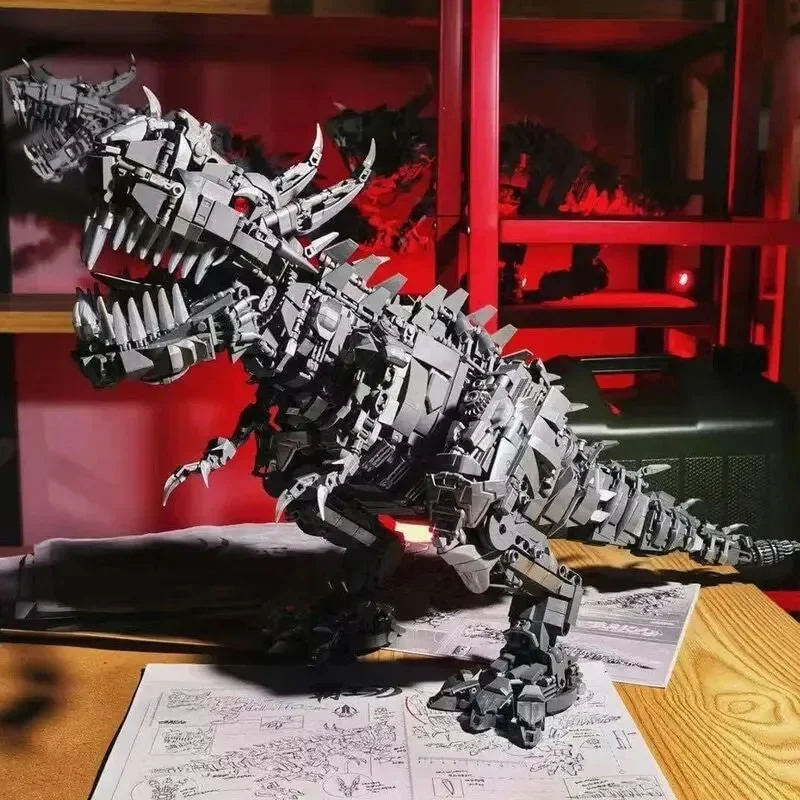 Mech Colossal Carnotaurus Dinosaur Building Set - Image 18