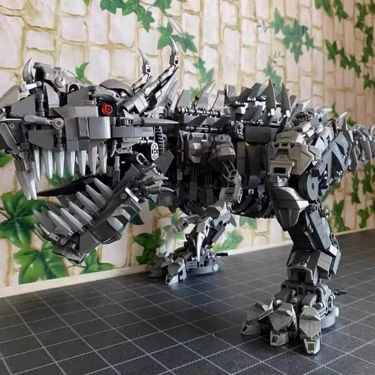 Mech Colossal Carnotaurus Dinosaur Building Set - Image 6