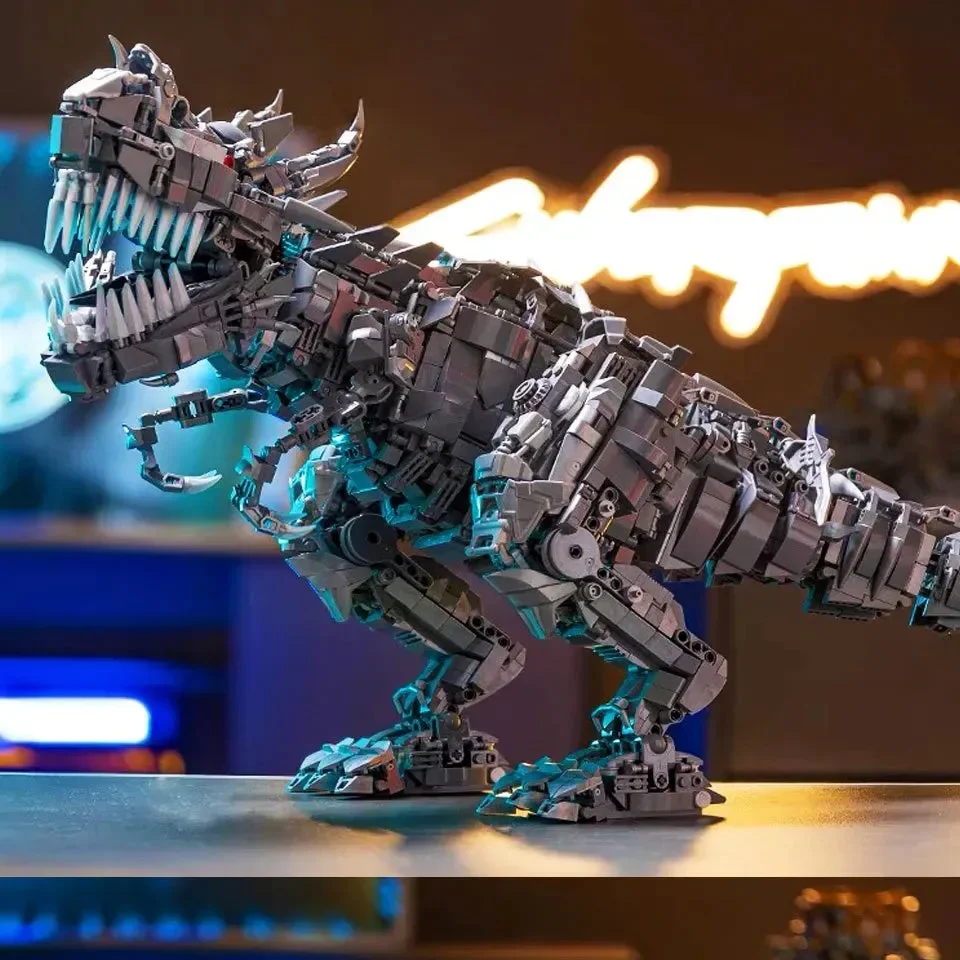 Mech Colossal Carnotaurus Dinosaur Building Set - Image 8