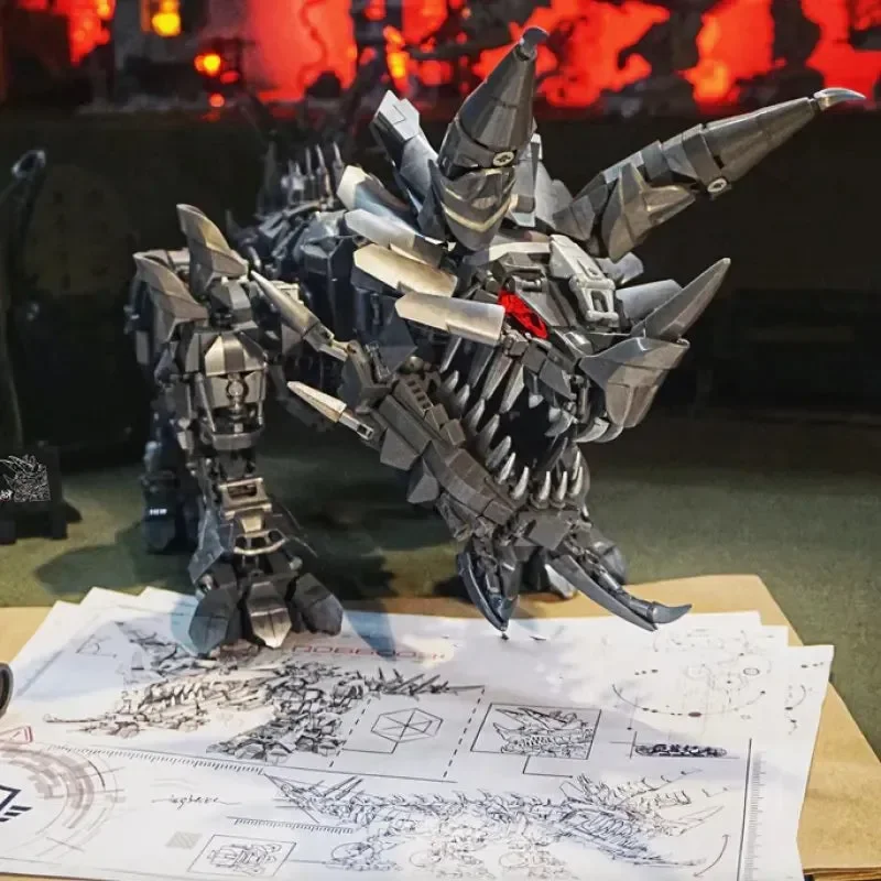 Mech Colossal Triceratops Dinosaur Building Set - Image 12
