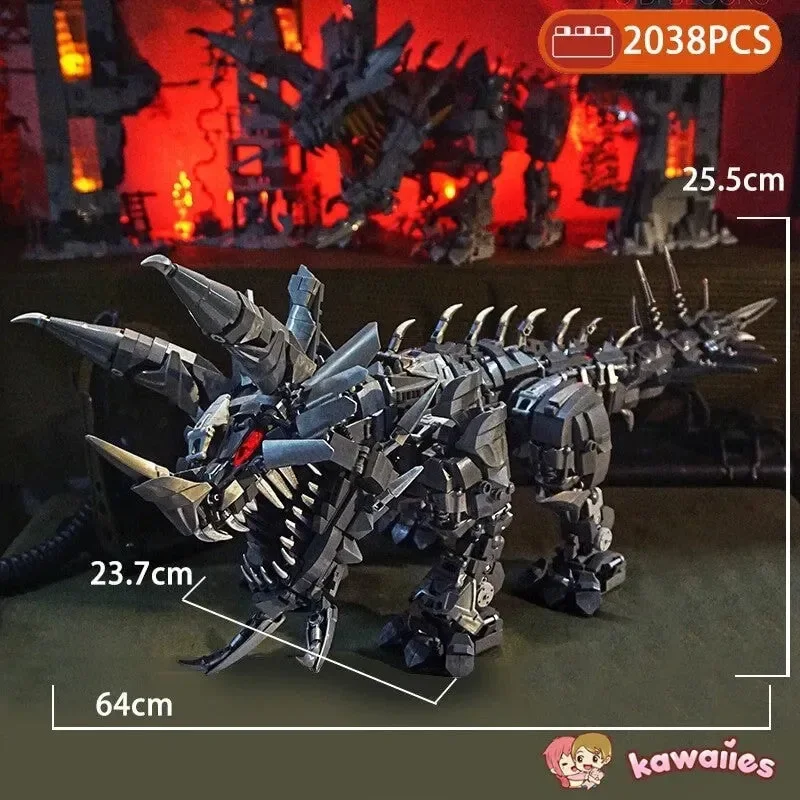 Mech Colossal Triceratops Dinosaur Building Set - Image 9