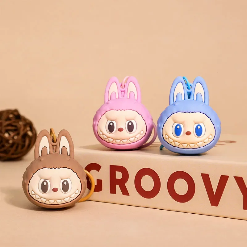 Mega Head Labubu Silicone Keychain - Image 2