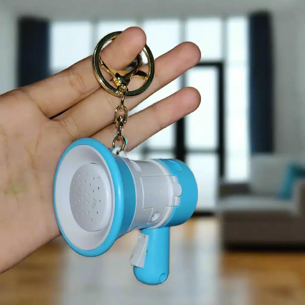 Play Voice Recording Trumpet Keychain - Image 10