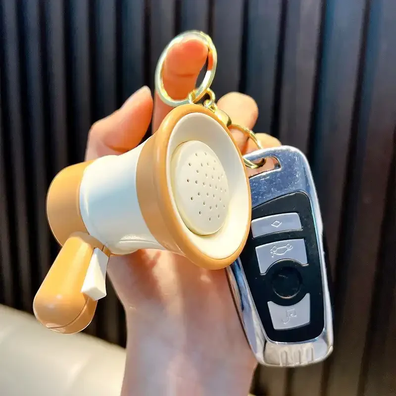 Play Voice Recording Trumpet Keychain - Image 5