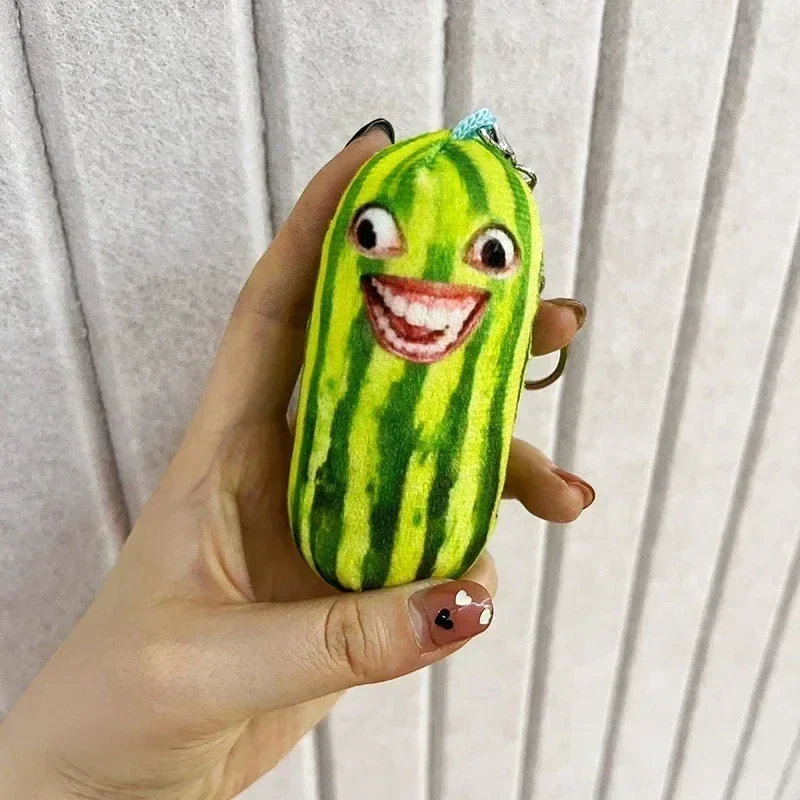 Meme Melon Stuffed Keychain - Image 3
