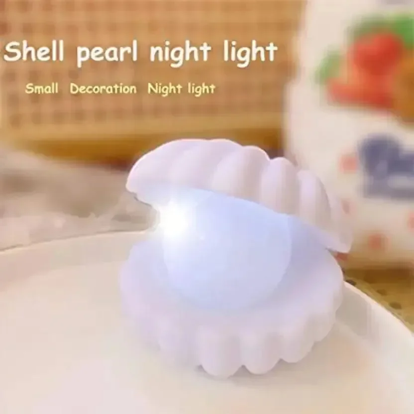 Mermaid's Glow Pearl Shell Night Light - Image 5