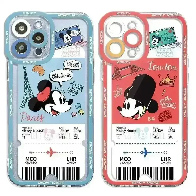 Mickey Minnie Card Style Phone Case (For iPhones) - Image 3