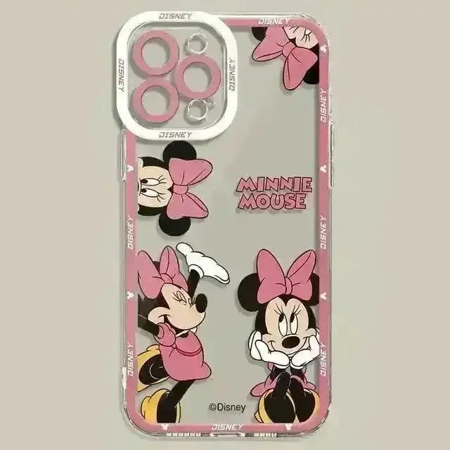 Mickey Minnie Clear Phone Case (For iPhones) - Image 13