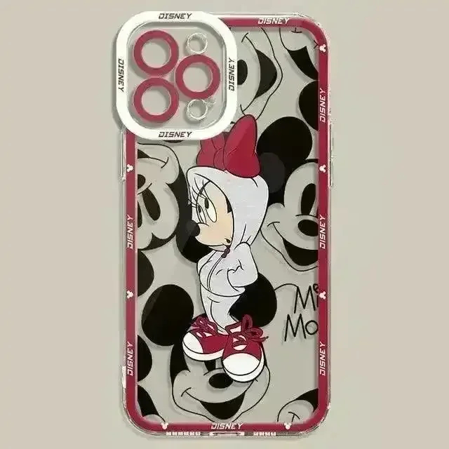 Mickey Minnie Fashion Clear Phone Case (For iPhones) - Image 7