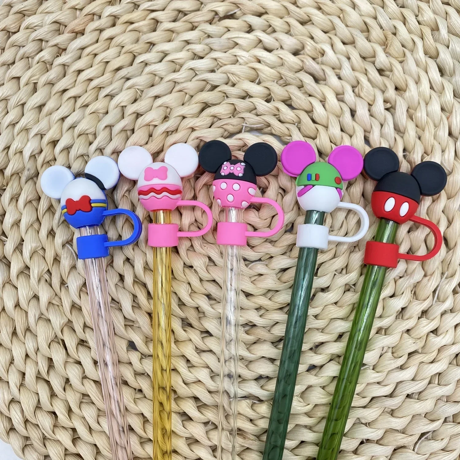 Mickey & Minnie Iconic Straw Cap - Image 2