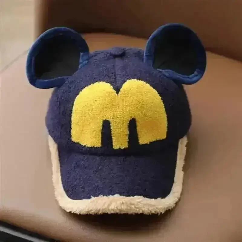 Mickey Mouse Fur Cap - Image 4