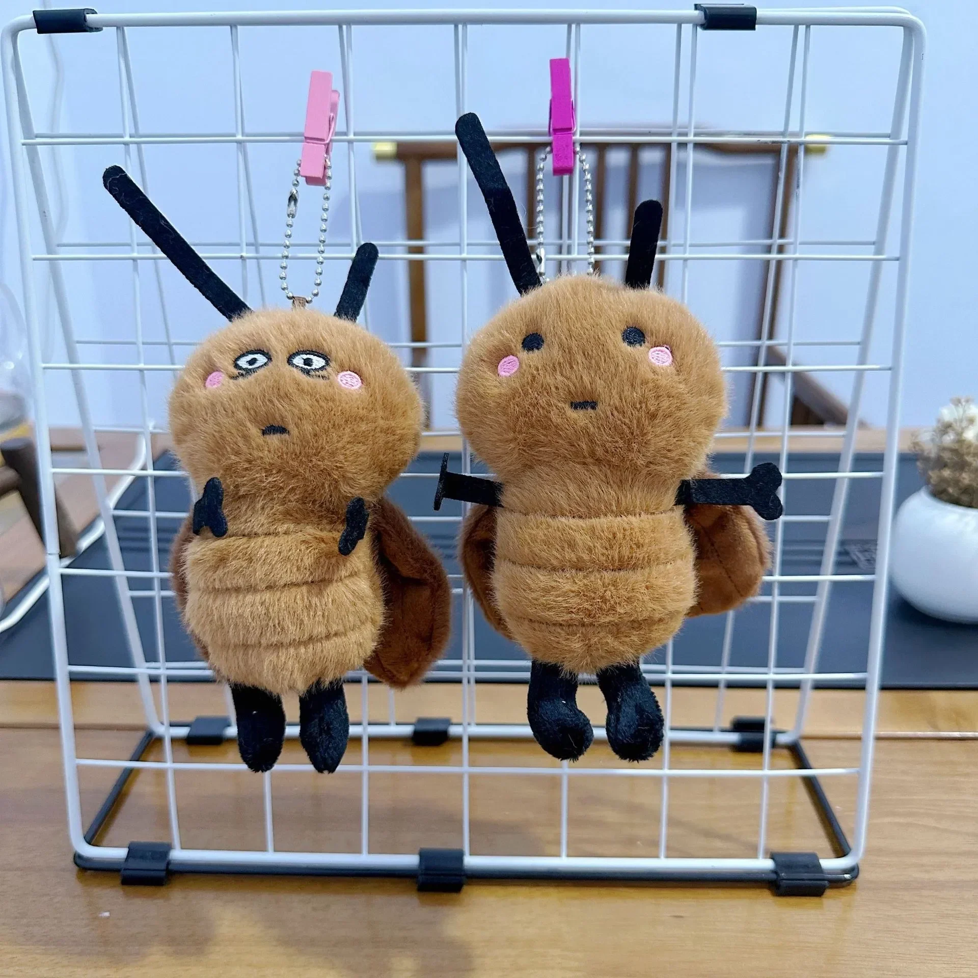 Midnight Cockroach Plush Keychain - Image 2