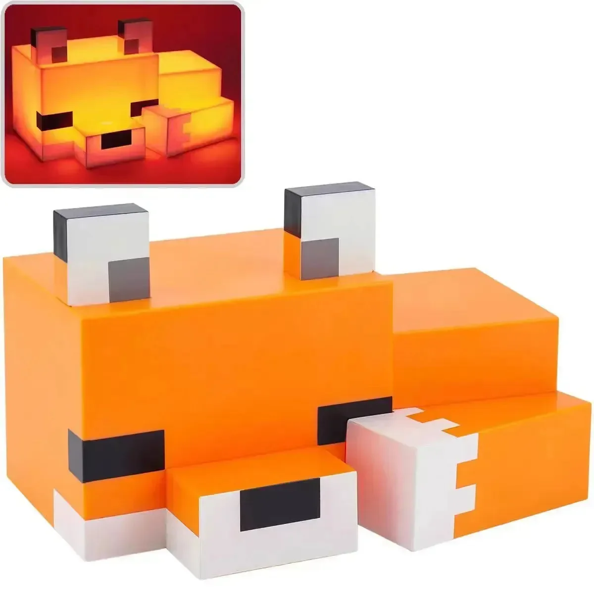 Mincecraft Pixellated Fox Night Lamp - Image 2